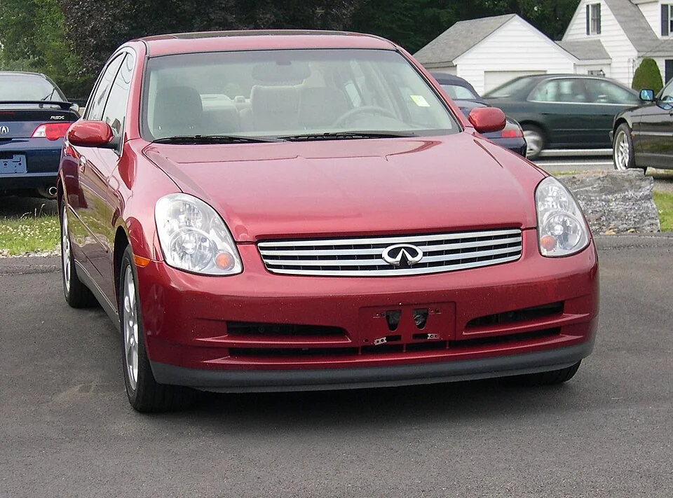 2003–2006 Infiniti G35 Sedan — representative body generation