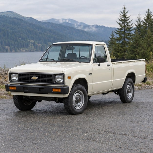 One 1981-1982 Chevrolet LUV Truck representative of this body-style range