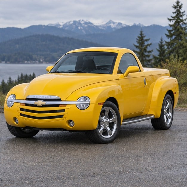 One 2003-2006 Chevrolet SSR representative of this body-style range