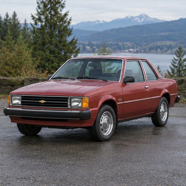 One 1986-1988 Chevrolet Nova representative of this body-style range
