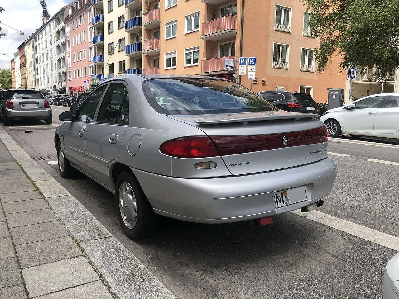 1997–1999 Mercury Tracer — representative vehicle photograph