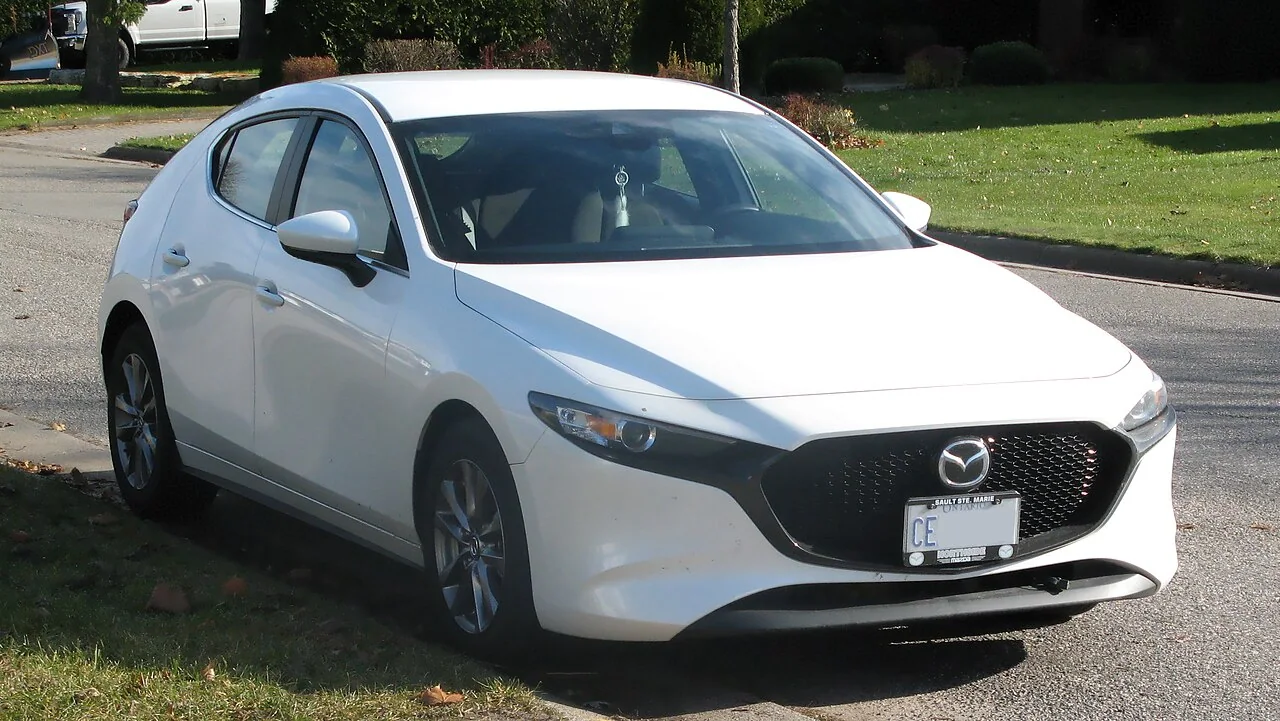 2019–2021 Mazda Mazda 3 — representative vehicle generation; Fourth-generation North American BP sedan design