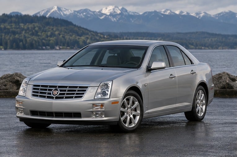 One 2005-2011 Cadillac STS representative of this body-style range