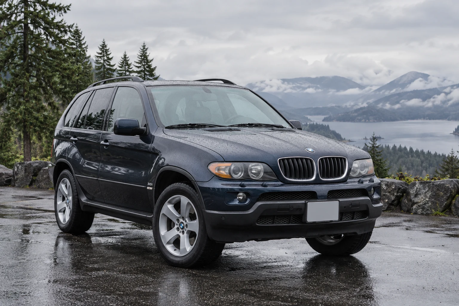 One 2000-2006 BMW X5 representative of this body-style range