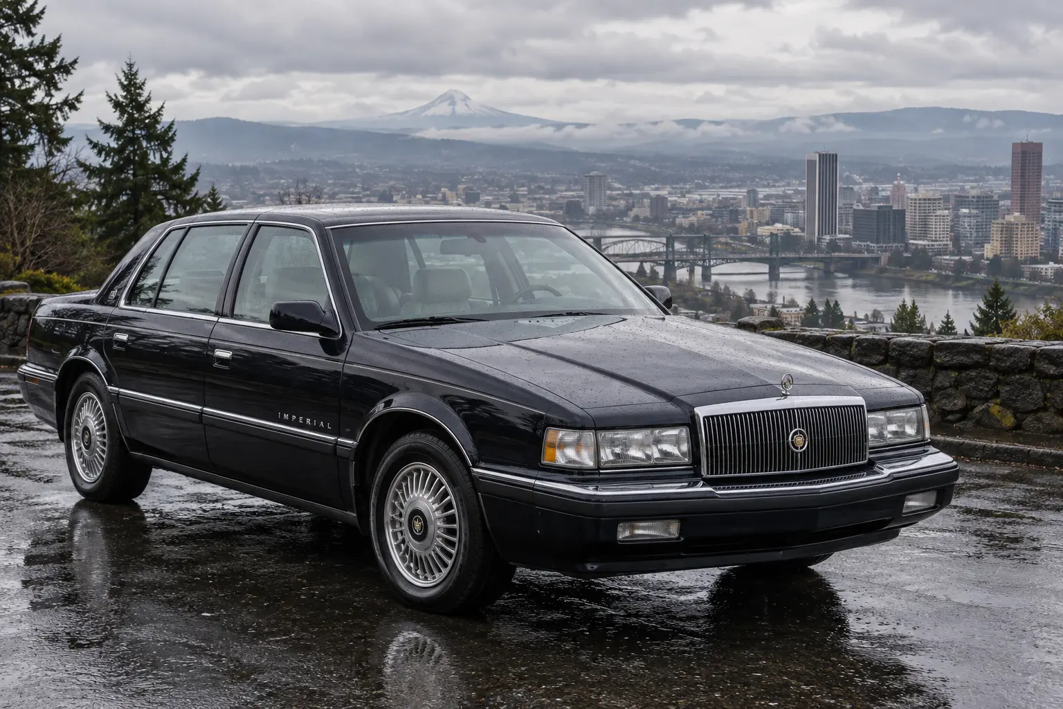 One 1991-1993 Chrysler Imperial representative of this body-style range