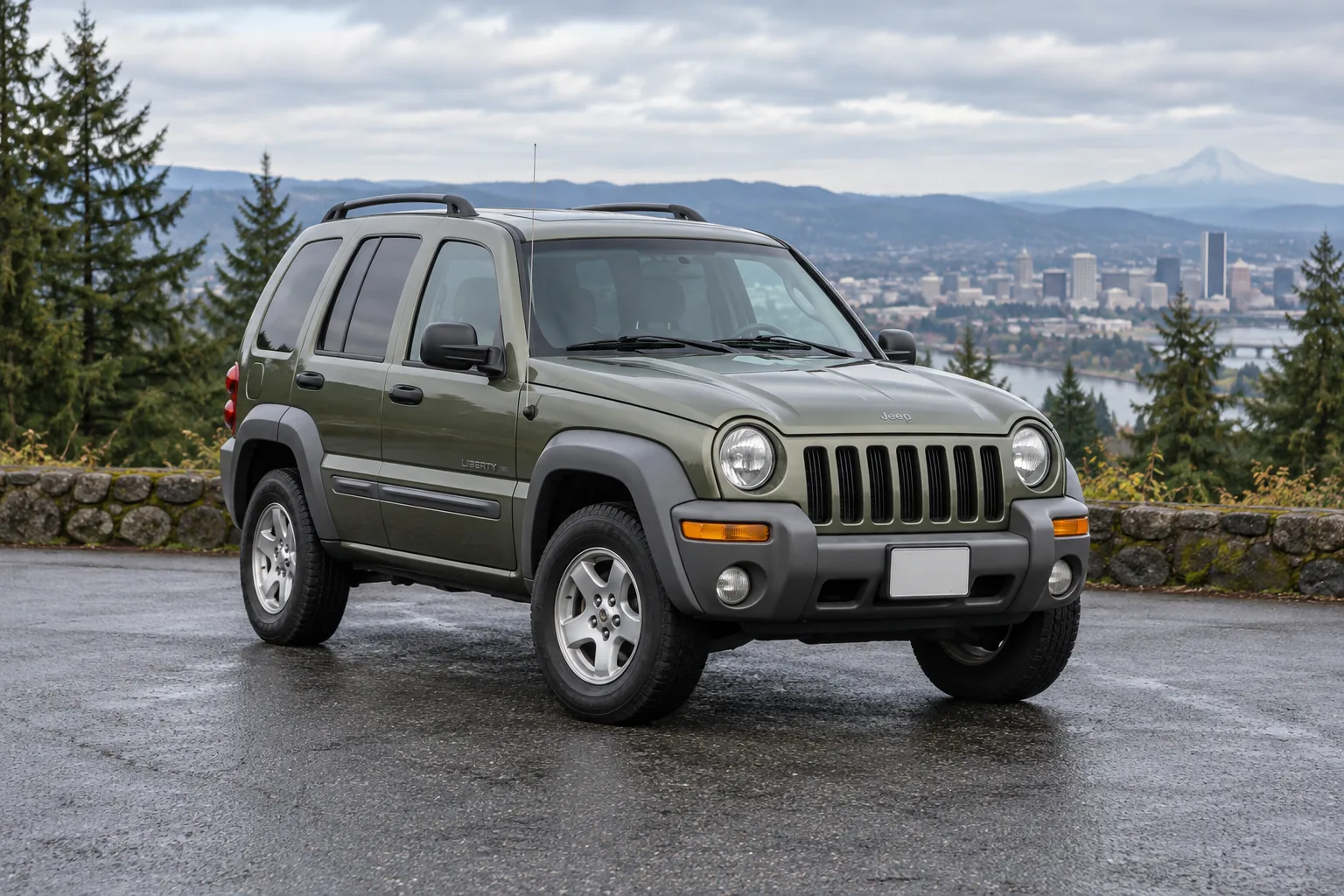 One 2002-2004 Jeep Liberty representative of this body-style range