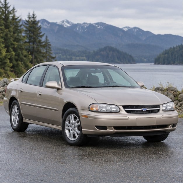 One 2000-2005 Chevrolet Impala representative of this body-style range