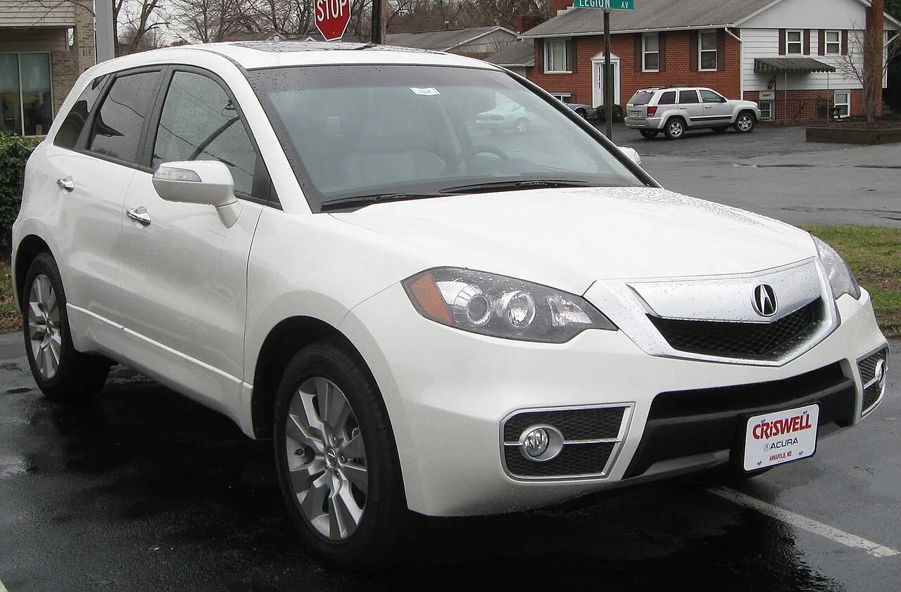 2012 Acura RDX — representative vehicle generation
