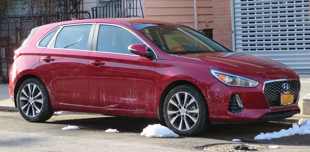 2018–2020 Hyundai Elantra GT — representative vehicle generation; 2018 US hatchback example