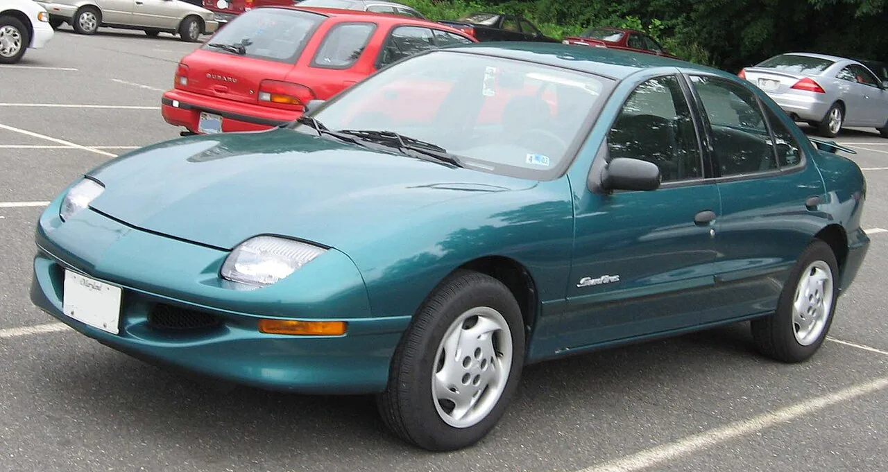 1995–1999 Pontiac Sunfire — representative vehicle photograph