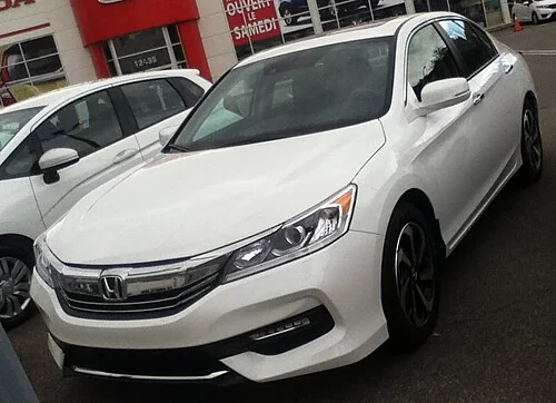 2016–2017 Honda Accord — representative vehicle generation
