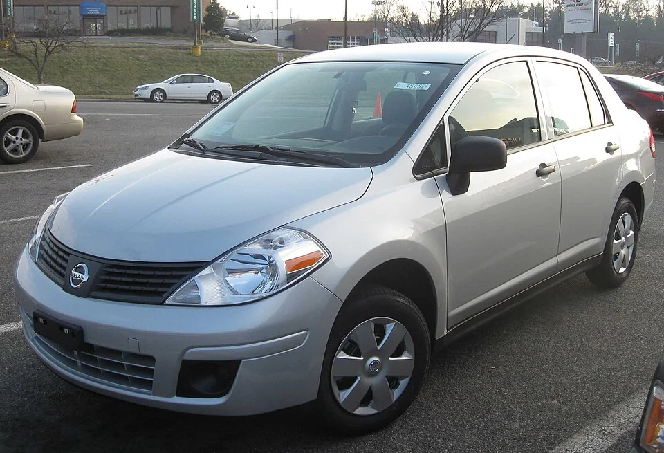 2007–2012 Nissan Versa — representative body generation