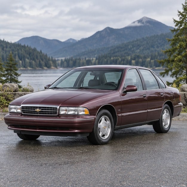 One 1995-1996 Chevrolet Caprice representative of this body-style range