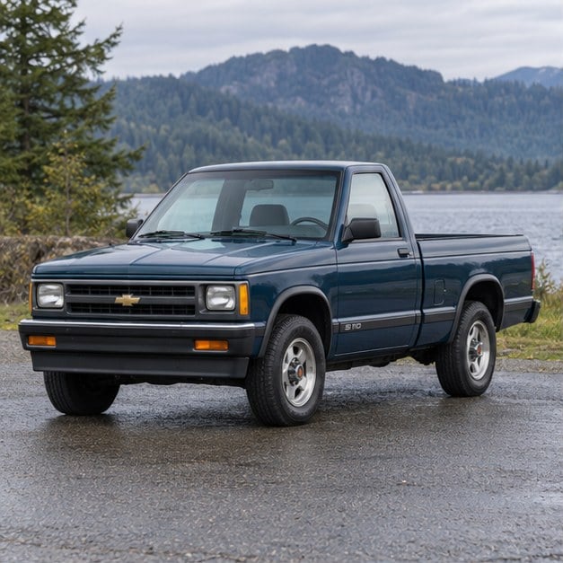 One 1991-1994 Chevrolet S10 Pickup representative of this body-style range