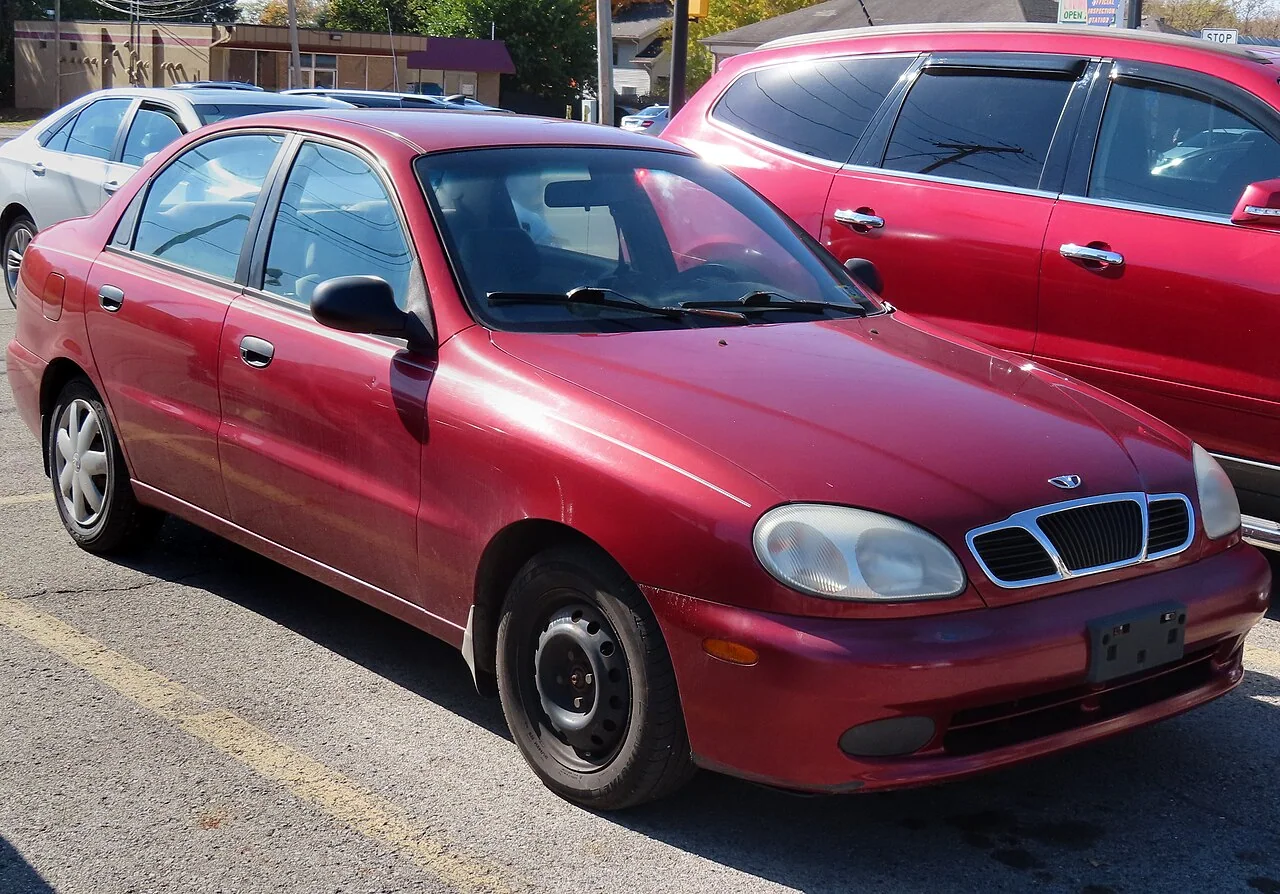 1999–2002 Daewoo Lanos — representative vehicle generation