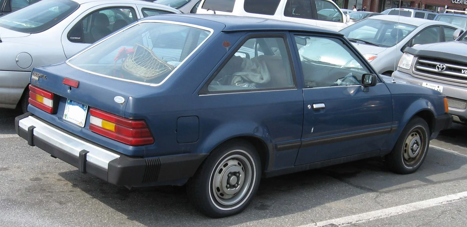 1981–1987 Ford Escort — representative vehicle photograph