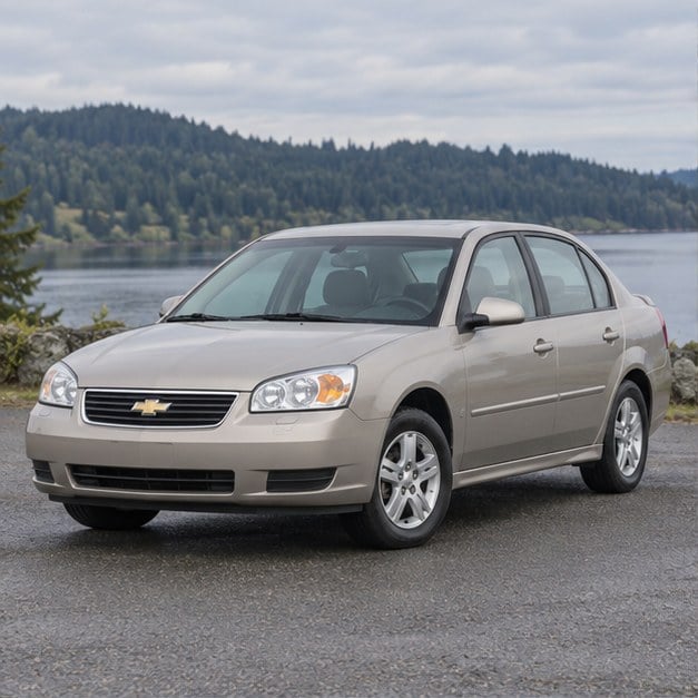 One 2004 Chevrolet Malibu representative of this body-style range