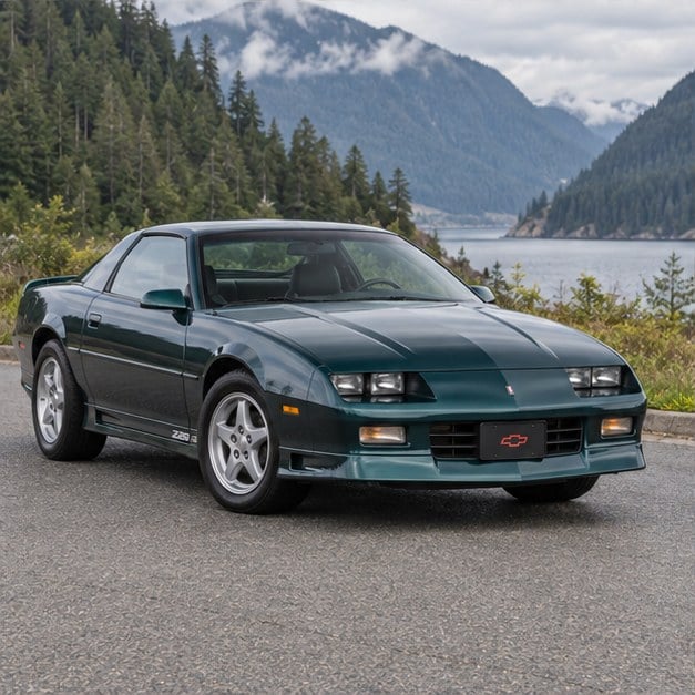 One 1989-1990 Chevrolet Camaro representative of this body-style range