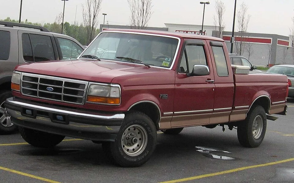 1992–1996 Ford F150 Pickup — representative vehicle photograph