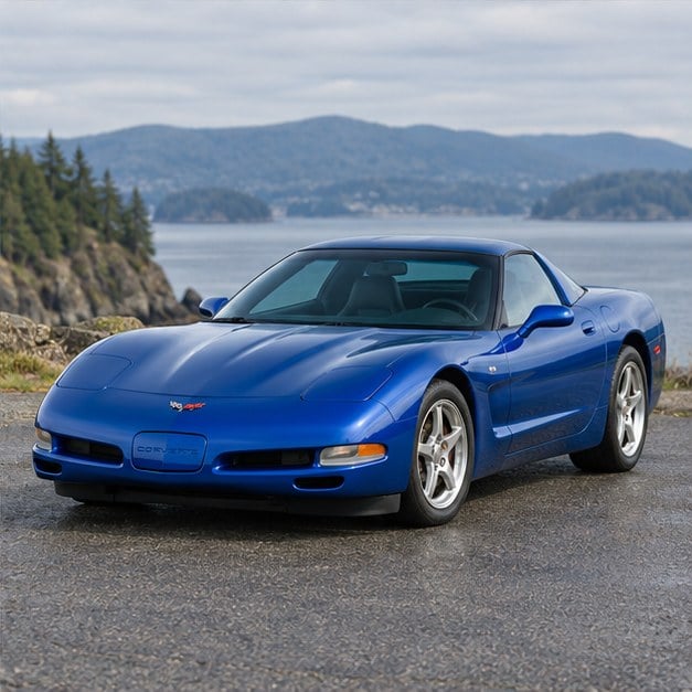 One 1997-2004 Chevrolet Corvette representative of this body-style range