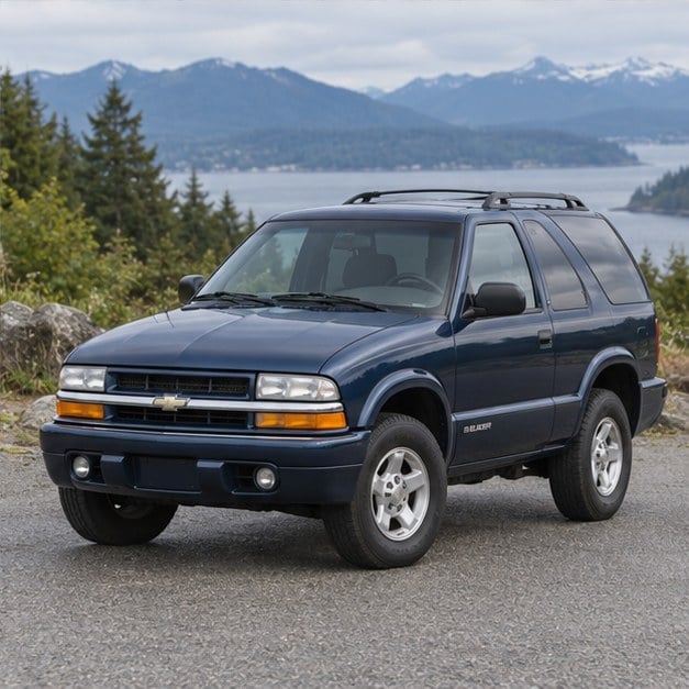 One 1999-2005 Chevrolet S10 Blazer representative of this body-style range