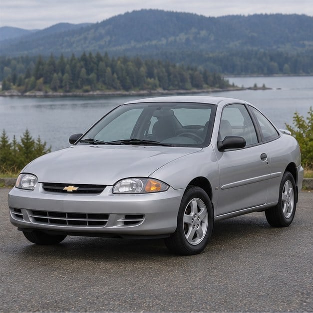 One 1996-2005 Chevrolet Cavalier representative of this body-style range