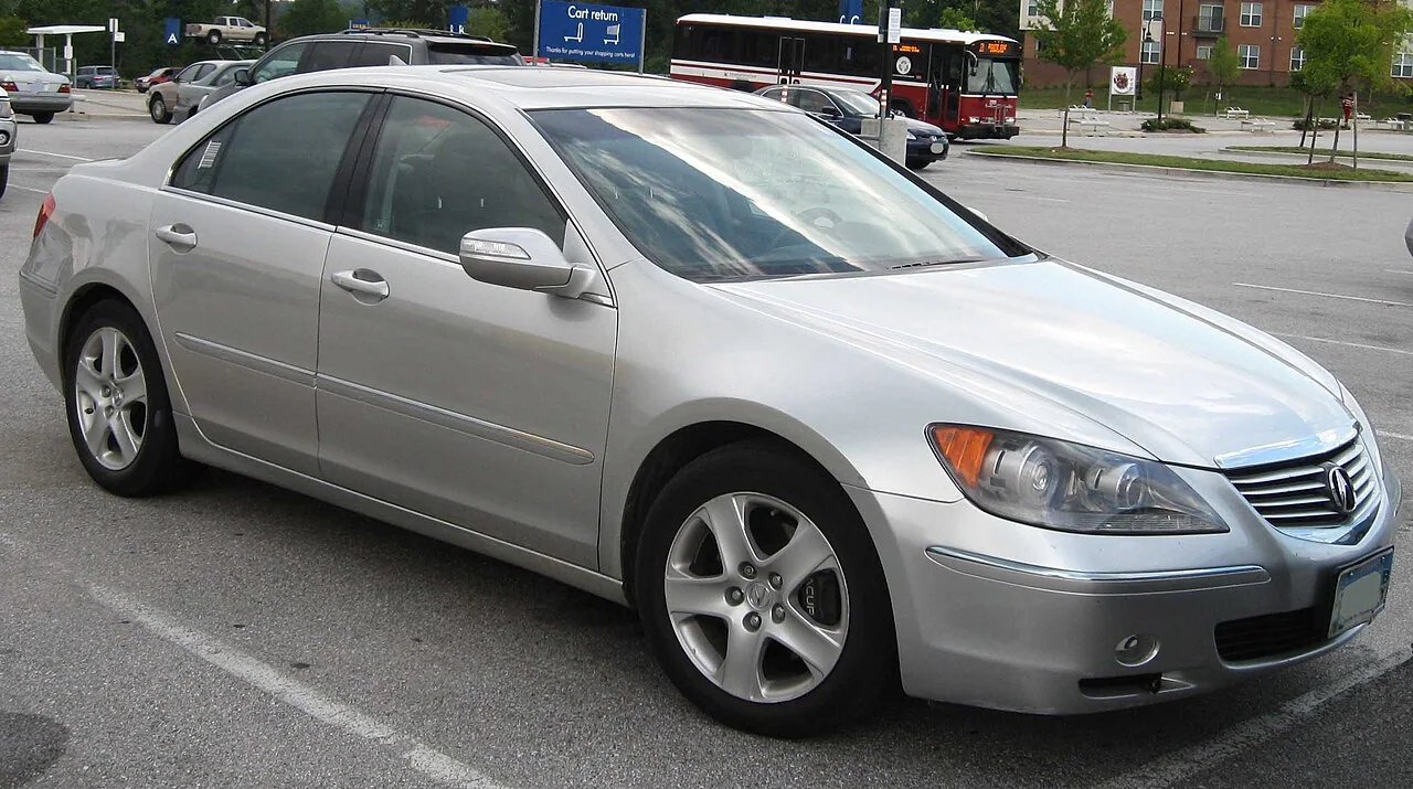 2005–2008 Acura RL — representative vehicle generation