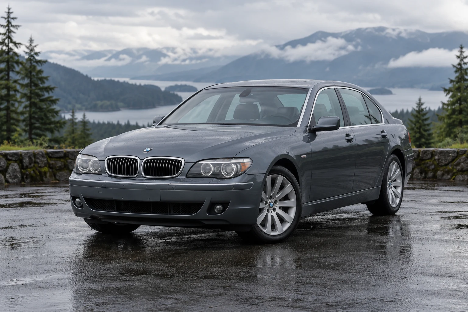 One 1996-2001 BMW 7 Series representative of this body-style range