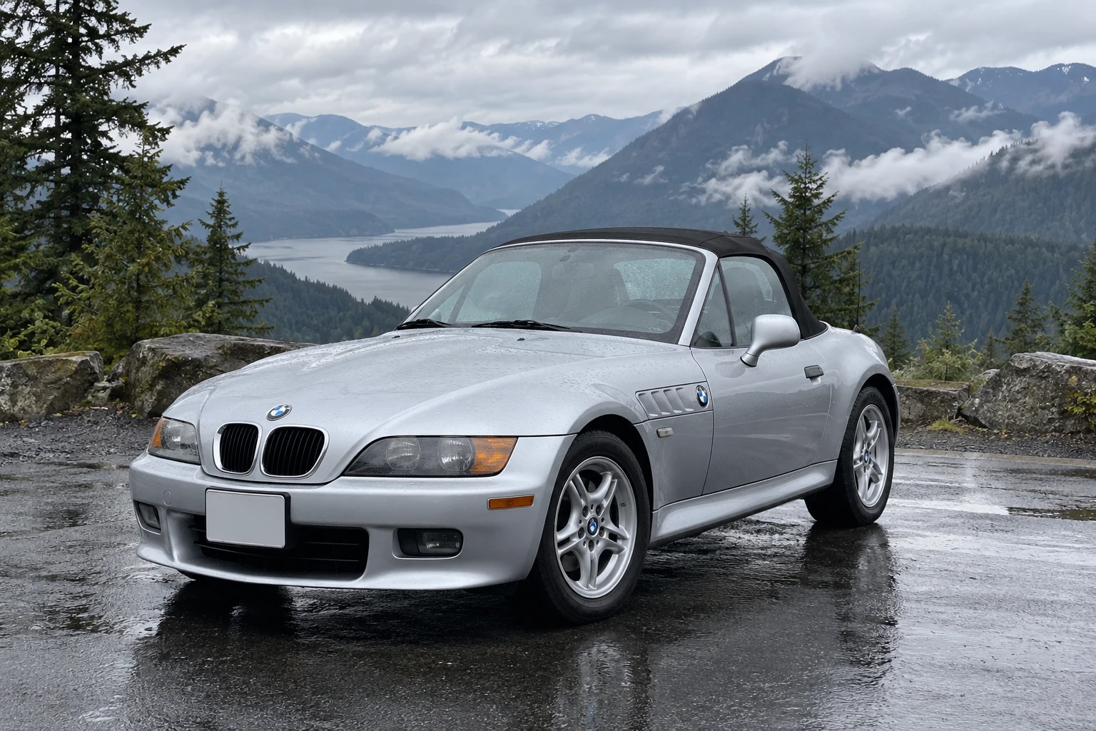 One 2000-2002 BMW Z3 representative of this body-style range