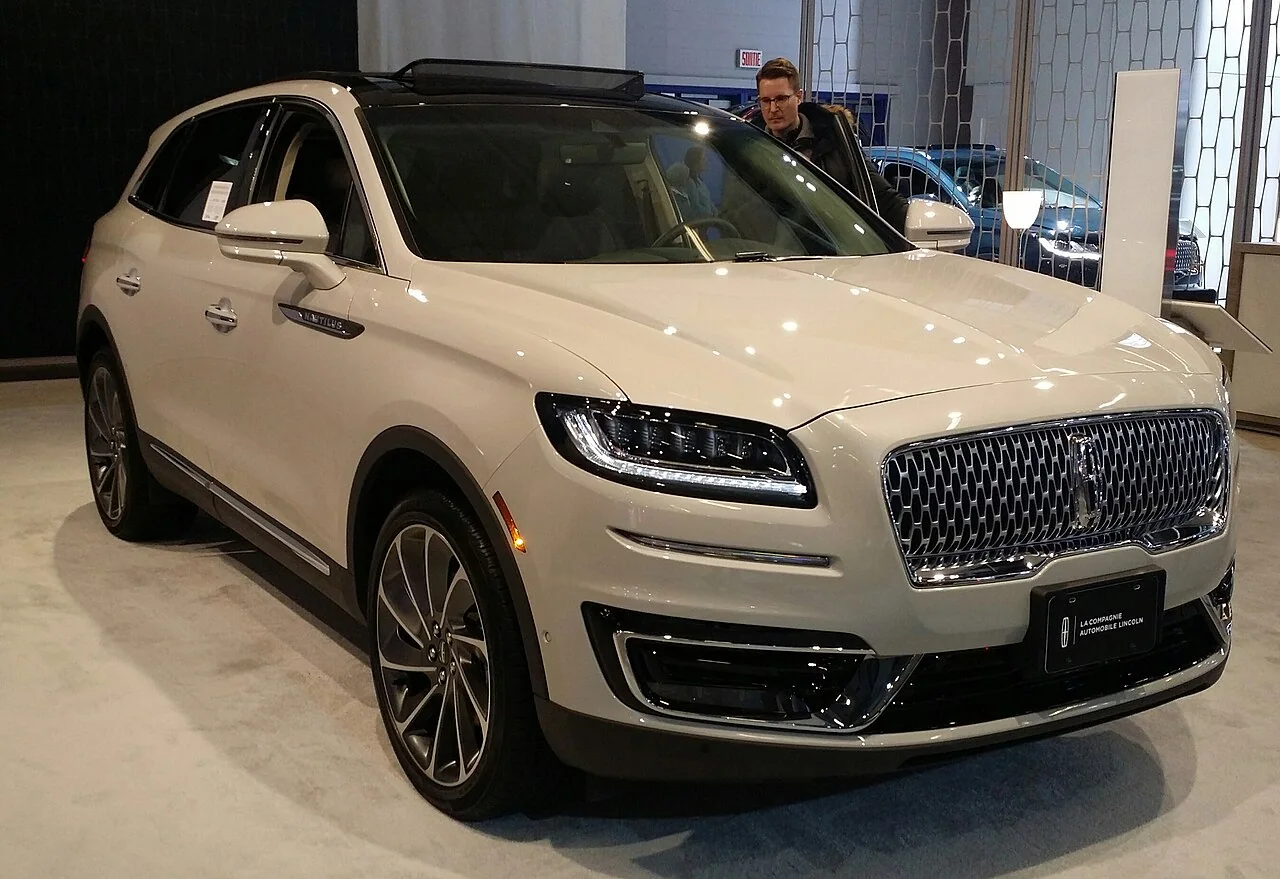 2019 Lincoln Nautilus — representative vehicle photograph