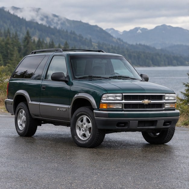 One 1995-1998 Chevrolet Blazer representative of this body-style range