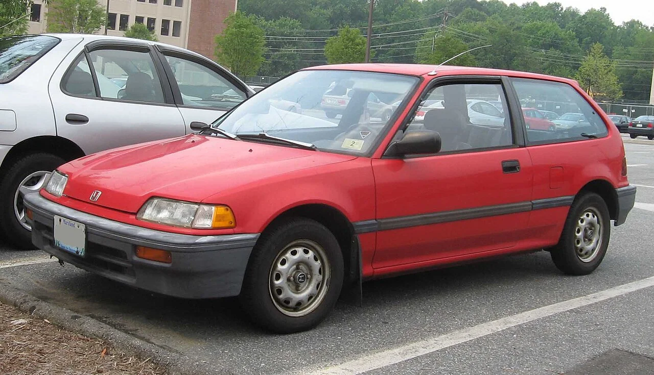 1989 Honda Civic — representative vehicle generation