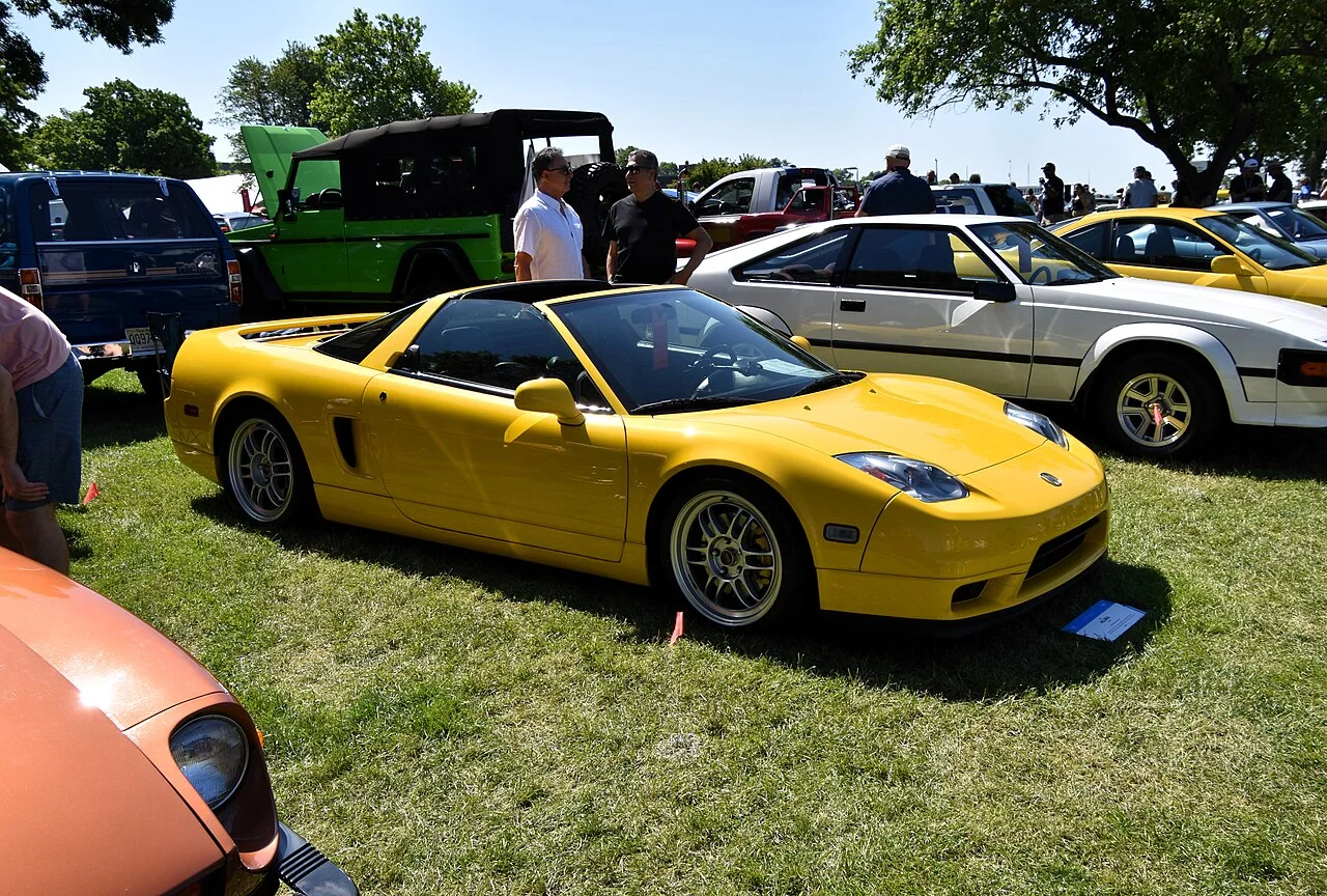 2002 Acura NSX — representative vehicle generation