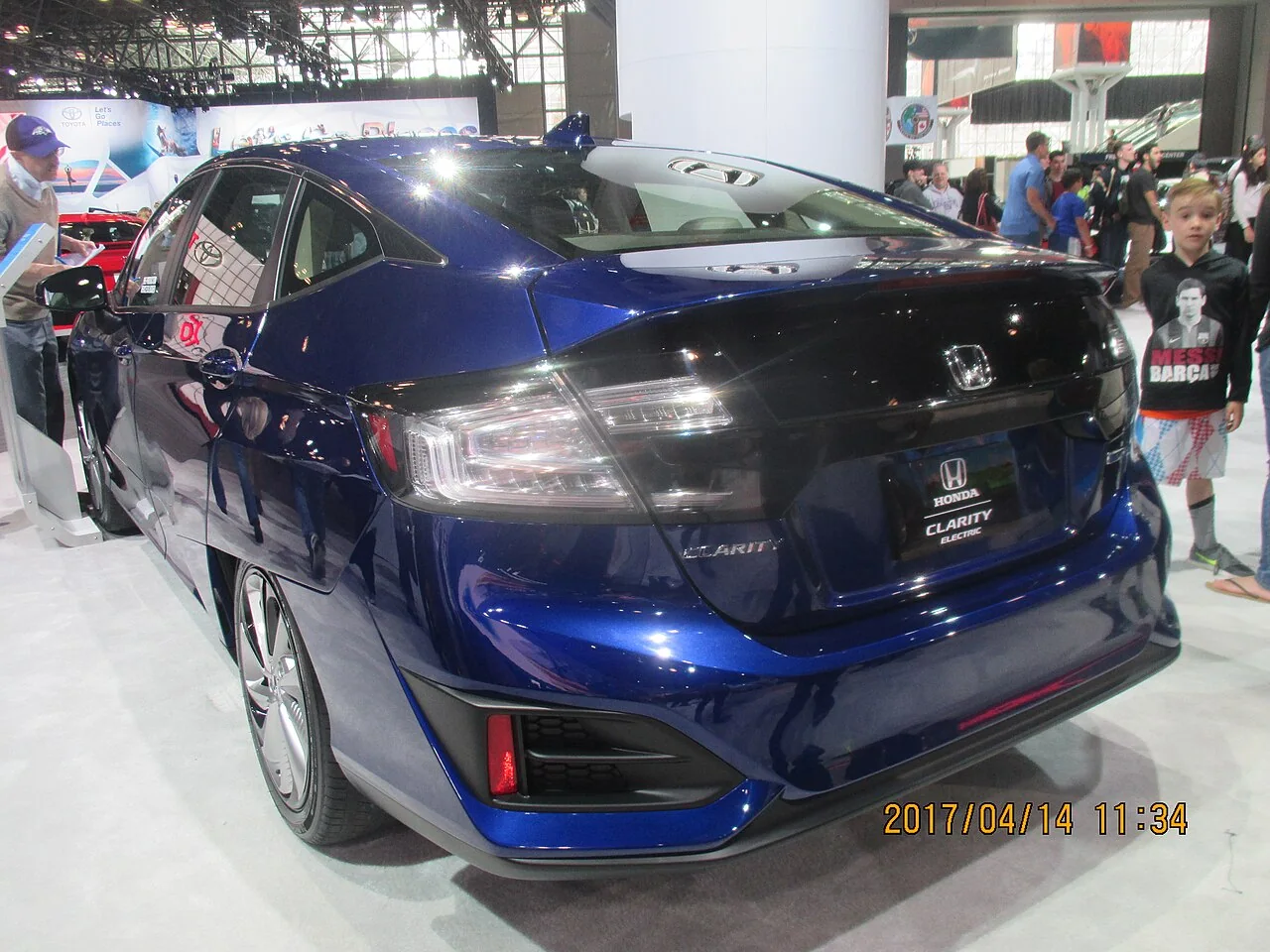 2017–2018 Honda Clarity Electric — representative vehicle generation