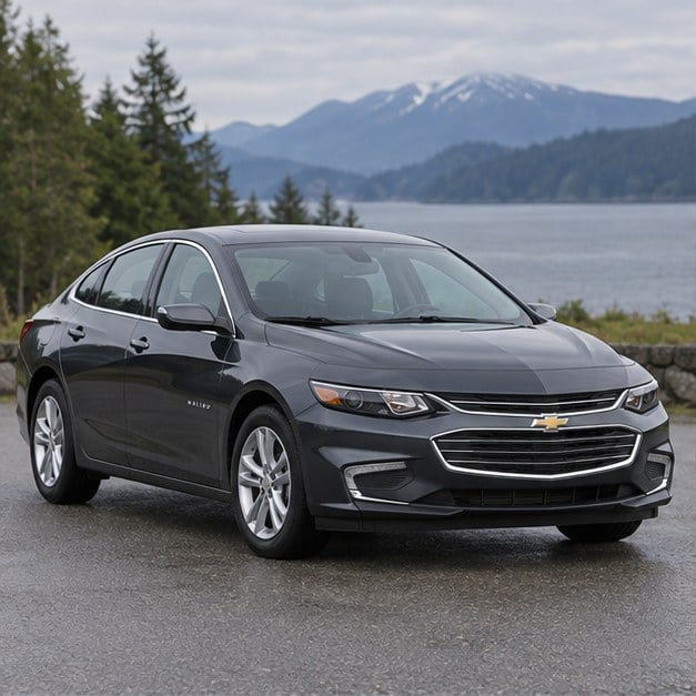One 2016 Chevrolet Malibu representative of this body-style range