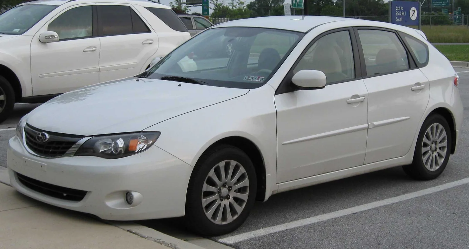 2008–2011 Subaru Impreza — representative vehicle generation