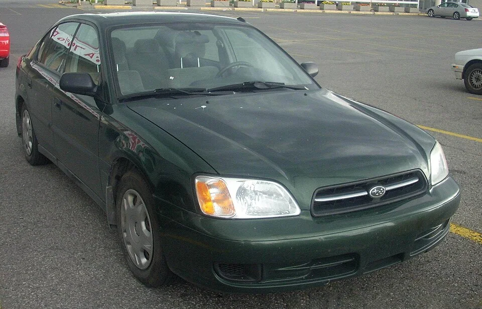 2000–2004 Subaru Legacy — representative vehicle generation