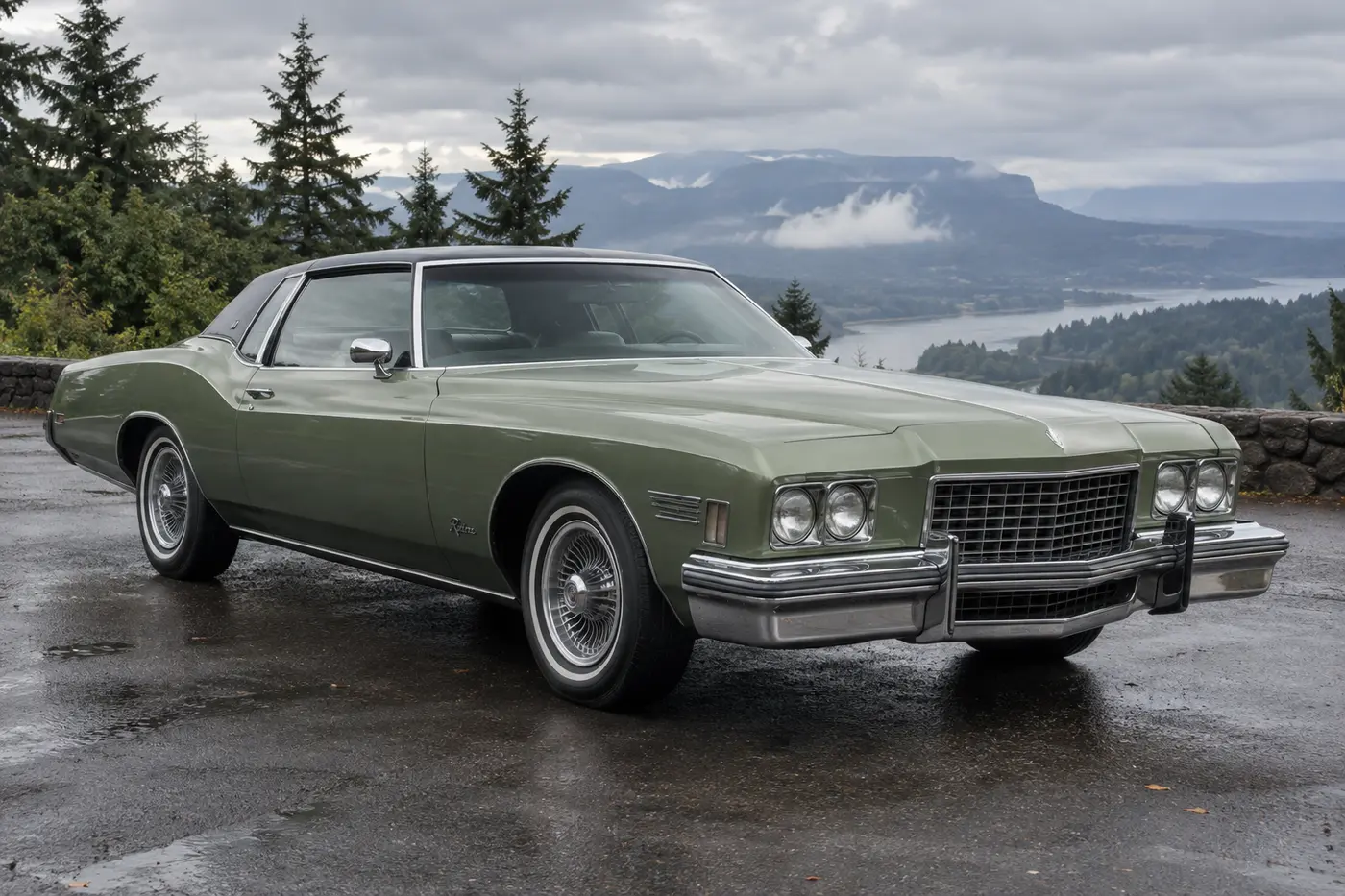 One 1974-1976 Buick Riviera representative of this body-style range