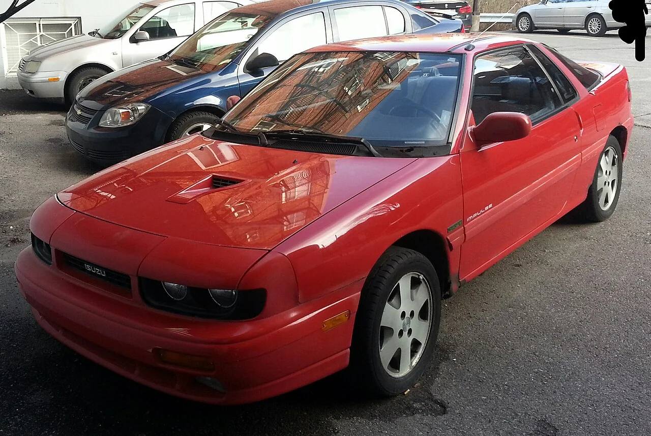 1990–1995 Isuzu Impulse — representative vehicle generation; 1991 example of the JT221 body