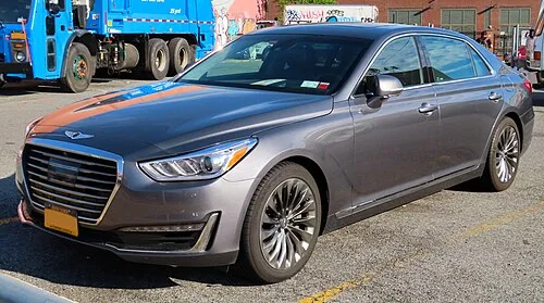 2017–2019 Genesis G90 — representative vehicle generation