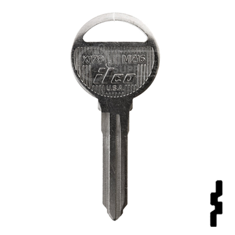 Mazda Key blank