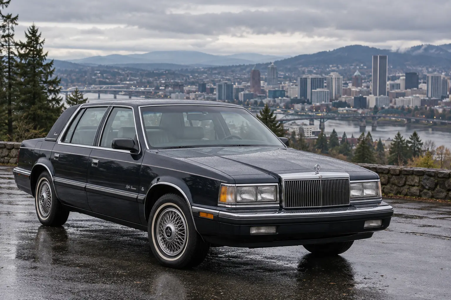 One 1990-1993 Chrysler Fifth Avenue representative of this body-style range