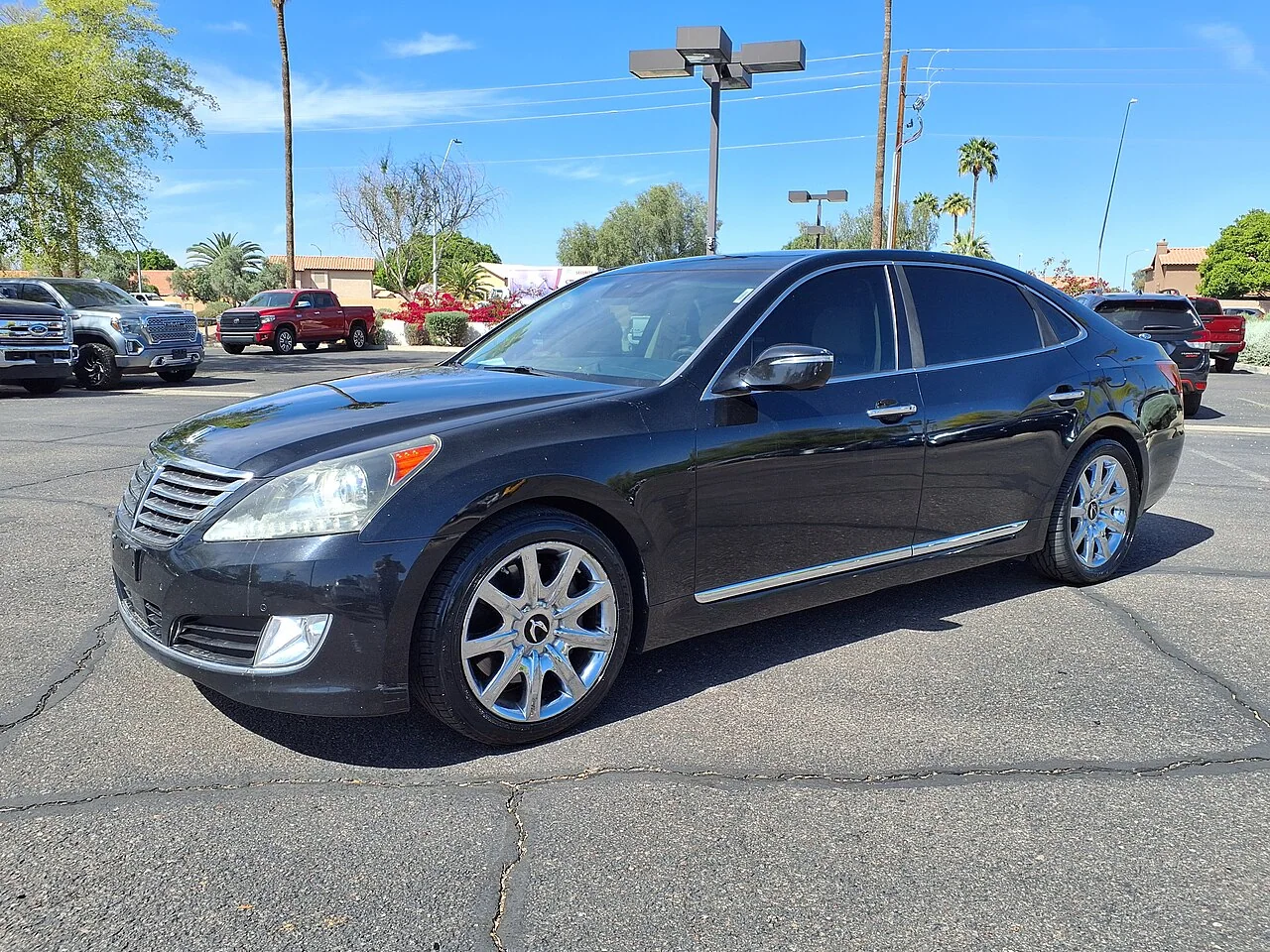 2014–2016 Hyundai Equus — representative vehicle generation; 2016 US Signature facelift example