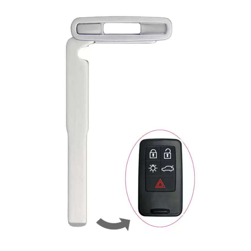 Volvo Emergency key blade