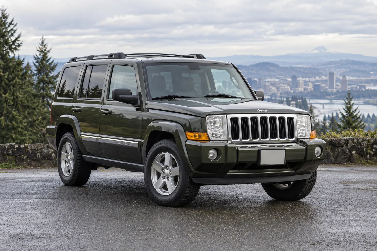 One 2006-2007 Jeep Commander representative of this body-style range