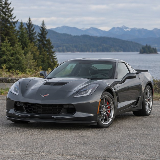 One 2014-2019 Chevrolet Corvette representative of this body-style range