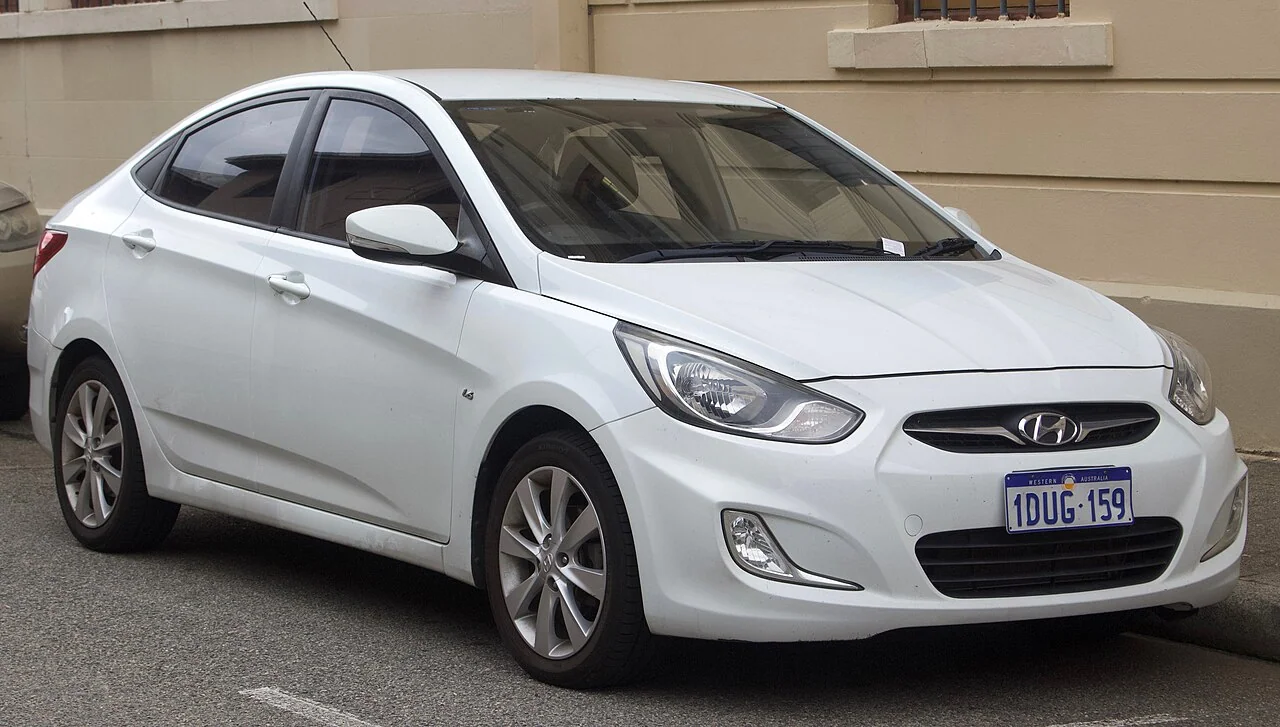 2012–2017 Hyundai Accent — representative vehicle photo