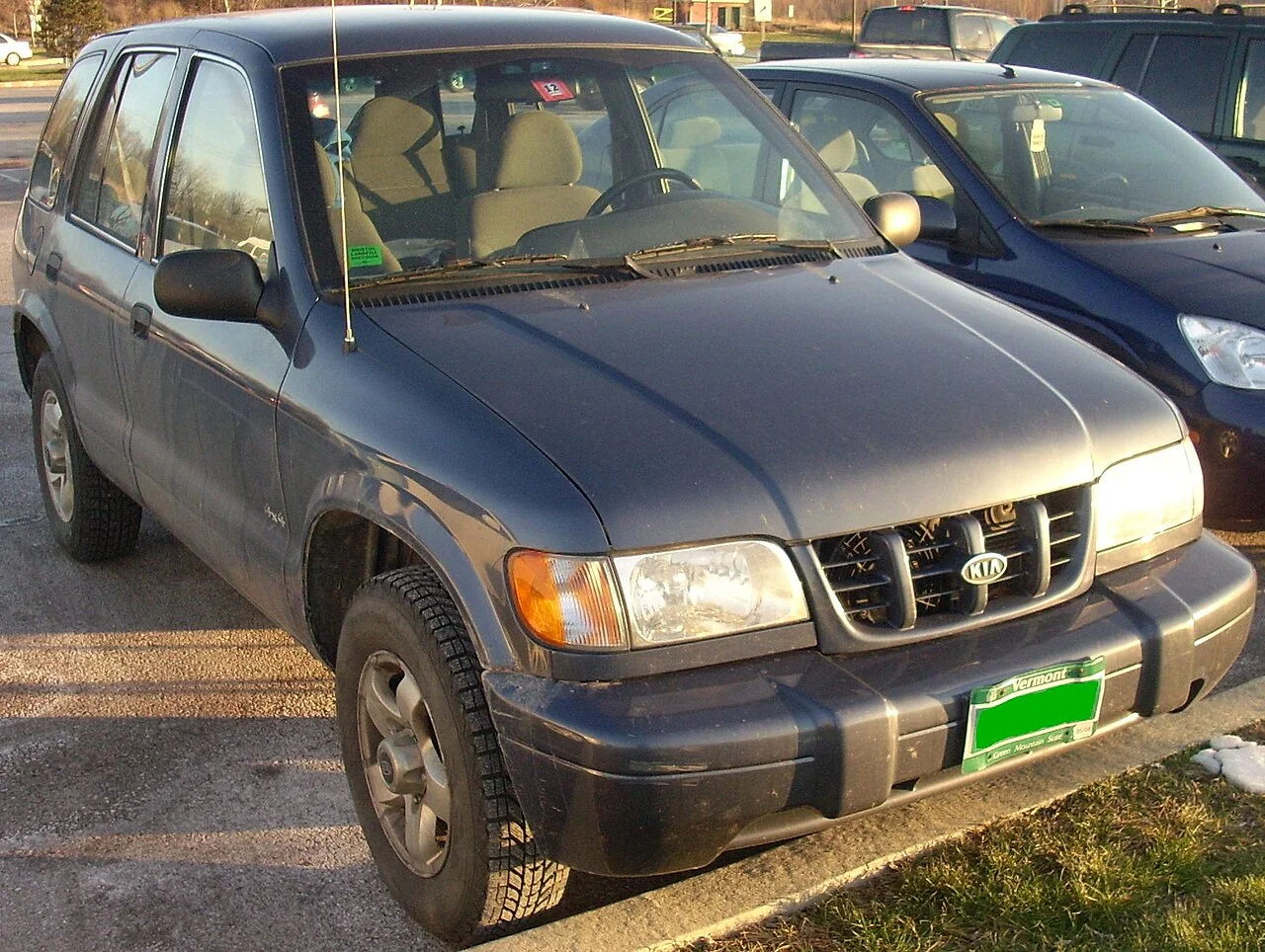 2001–2002 Kia Sportage — representative vehicle photo