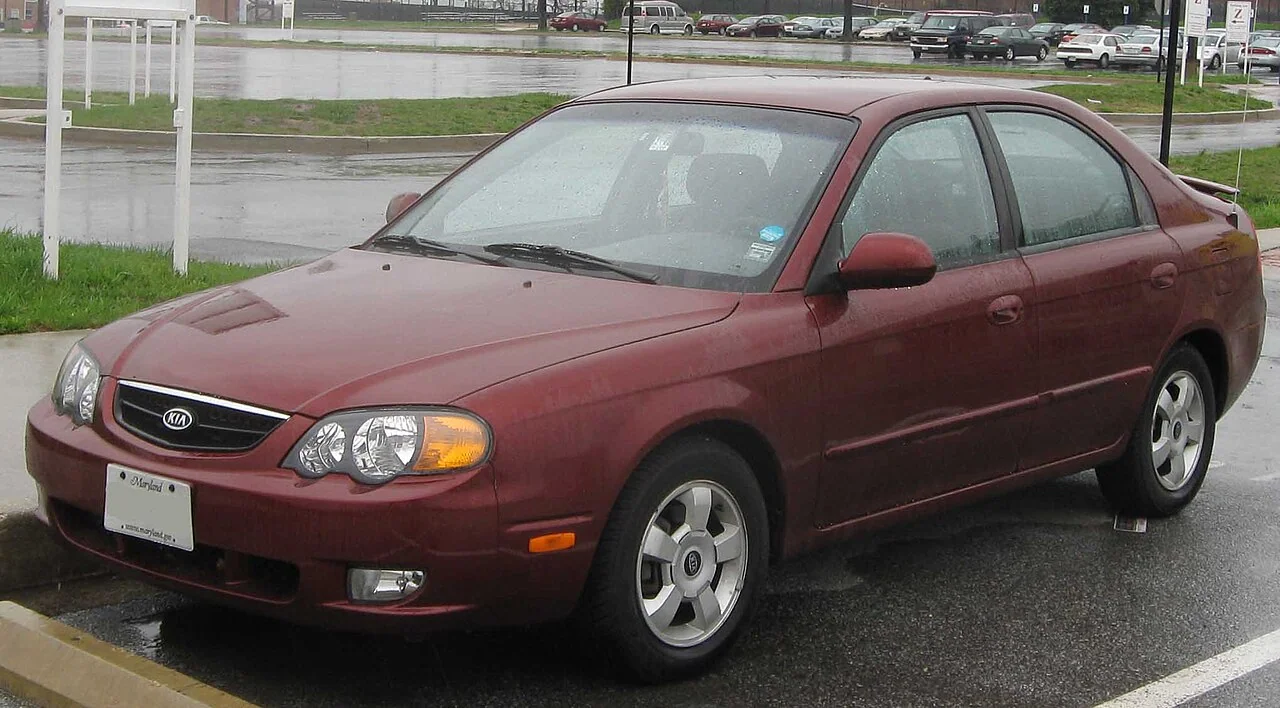 2000–2004 Kia Spectra — representative vehicle photo
