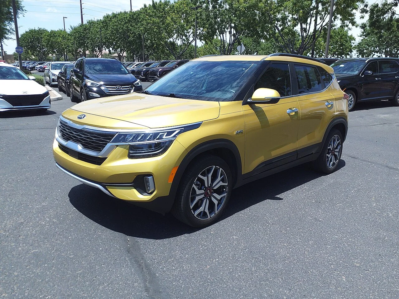 2021 Kia Seltos — representative vehicle photo